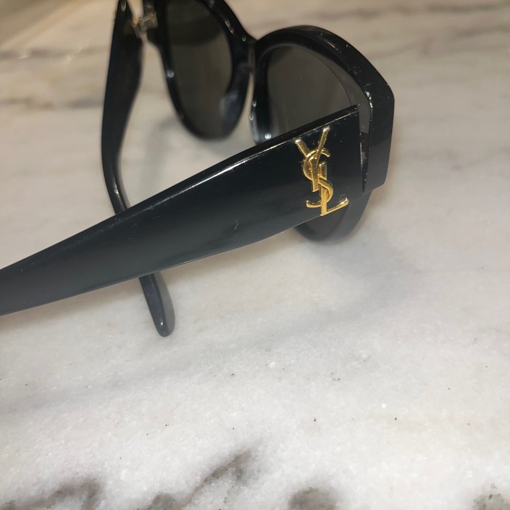 Saint Laurent Womens Black Sunglasses
